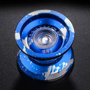 MAGICYOYO YOYO Ball Pro k/9 Polished Alloy Yoyos Balls KK Bearing String Trick 1A, 3A, 5A kids Juggling Toy with Strings Blue