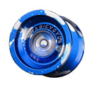 MAGICYOYO YOYO Ball Pro k/9 Polished Alloy Yoyos Balls KK Bearing String Trick 1A, 3A, 5A kids Juggling Toy with Strings Blue