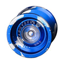 MAGICYOYO YOYO Ball Pro k/9 Polished Alloy Yoyos Balls KK Bearing String Trick 1A, 3A, 5A kids Juggling Toy with Strings Blue