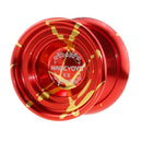 MAGICYOYO YOYO Ball Pro K8 Polished Alloy Yoyos Balls KK Bearing String Trick 1A, 3A, 5A kids Juggling Toy with Strings Red