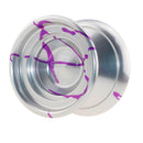 MAGICYOYO YOYO Ball Pro K8 Polished Alloy Yoyos Balls KK Bearing String Trick 1A, 3A, 5A kids Juggling Toy with Strings Silver