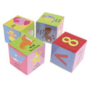 Wooden Animal Cube Block Puzzle Kids Children Educational Toys Birthday Gift
