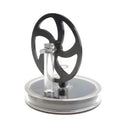 Low Temperature Stirling Engine ABS Flywheel Running Motor Educational Toy Conversion of Heat Energy to Mechanical Work