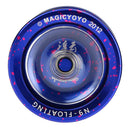 MAGICYOYO Unresponsive YOYO N9 Alloy Professional Yo-yo for 1A 3A 5A String Trick Play - Pink Purple