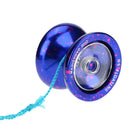MAGICYOYO Unresponsive YOYO N9 Alloy Professional Yo-yo for 1A 3A 5A String Trick Play - Pink Purple
