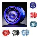 MAGICYOYO Unresponsive YOYO N9 Alloy Professional Yo-yo for 1A 3A 5A String Trick Play - Pink Purple