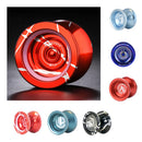 MAGICYOYO Unresponsive YOYO N9 Alloy Professional Yo-yo for 1A 3A 5A String Trick Play - Pink Purple