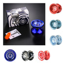 MAGICYOYO Unresponsive YOYO N9 Alloy Professional Yo-yo for 1A 3A 5A String Trick Play - Pink Purple