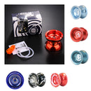 MAGICYOYO Unresponsive YOYO N9 Alloy Professional Yo-yo for 1A 3A 5A String Trick Play - Pink Purple