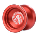 MAGICYOYO Unresponsive YOYO N12 Alloy Professional Yo-yo for 1A 3A 5A String Trick Play - Red