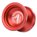MAGICYOYO Unresponsive YOYO N12 Alloy Professional Yo-yo for 1A 3A 5A String Trick Play - Red