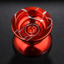 MAGICYOYO Unresponsive YOYO N11 Alloy Professional Yo-yo for 1A 3A 5A String Trick Play - Red Silver