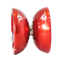 MAGICYOYO Unresponsive YOYO N11 Alloy Professional Yo-yo for 1A 3A 5A String Trick Play - Red Silver