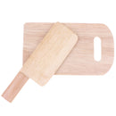 Kids/Baby Pretend Play Wooden Chopping Board + Cutter Kitchen Kitchenware Role Play Game Toys
