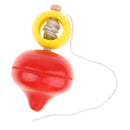 Classic Wooden String Spinning Top Gyroscope Children Educational Toy Play Fun