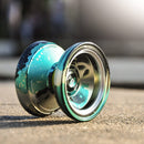 Cool Aluminum Designed Unresponsive Magic YoYo M002 Model Fancy Bearing String Trick Relaxation Toys Â–