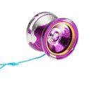 Anodized Surface Metal Professional Magic Yo-Yo M002 Ball High Performance Juggling Yoyo Playing Toy String Trick 1A, 3A, 5A Â–