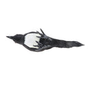 Lifelike Standing Magpie Model, Kids Faux Fur Bird Animal Toy, Handicraft Collections, Home Ornament