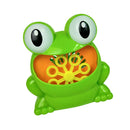 Portable Cute Frog Automatic Bubble Machine Blower Maker Children Summer Outdoor Camping Toy Play Fun