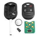 4 Buttons Remote Key Fob with 4D63-6F 80 bit Chip 315MHz For Ford  F-150 F-250 F350