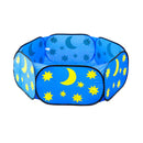 Kids Pop Up Ball Pit Pool Toddler Baby Play Tent Playhouse Playpen Developmental crawl, walk, jump, play Game Hut Toy 120CM/ 47