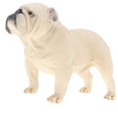 Plastic Realistic Wildlife Jungle Forest Ocean Animals Big Bulldog Dog Action Figure Toys Pet Playset, Eduactional Toys For Kids Toddler Collectibles