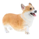 Plastic Realistic Wildlife Jungle Forest Ocean Animals Corgis Dog Action Figure Toys Pet Playset, Eduactional Toys For Kids Toddler Collectibles