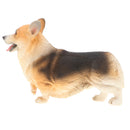 Plastic Realistic Wildlife Jungle Forest Ocean Animals Corgis Dog Action Figure Toys Pet Playset, Eduactional Toys For Kids Toddler Collectibles