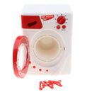 Mini Plastic Home Appliance Room/Kitchen Furniture Kids/Baby Pretend Play Creative Toy Educational - Washing Machine Red