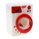 Mini Plastic Home Appliance Room/Kitchen Furniture Kids/Baby Pretend Play Creative Toy Educational - Washing Machine Red