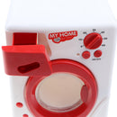 Mini Plastic Home Appliance Room/Kitchen Furniture Kids/Baby Pretend Play Creative Toy Educational - Washing Machine Red