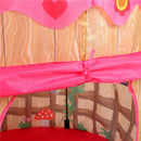 Foldable Princess Castle Play Tent, Pop Up Play House Tent Toy Nursery Hut Ocean Ball Pit Pool Indoor & Outdoor Developmental Toy Kids Pets Game