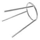 Lab Burner Tripod Stand Chemistry Equipment (3.35 inch Ring Diameter, 5.5 inch Height)