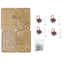 Professional DIY 4-Dof Tank Robot Mechanical Arm For Arduino 51 Learning Kits Science Toy