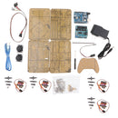 DIY Robot 4-Dof Robot PS2 Handle & Circuit Kits Mechanical Arm For Arduino Learning Science Toy Educative