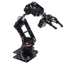 Deluxe DIY 6 Degree of Freedom Robotic Arm Circuit Kits for Arduino Learn & Teach Students Study