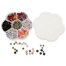 480pcs Colorful Acrylic Letters Numbers Beads For Jewelry Making Kids Craft