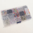 1100pcs Colorful Acrylic Letters Numbers Beads For Jewelry Making Kids Craft