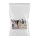 1650-Piece 24 Styles Acrylic Number Alphabet Letter Beads for Jewelry Making