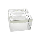Clear Square Crystal Display Stand Holder For 70-80mm Crystal Ball Sphere Globe