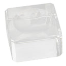Clear Square Crystal Display Stand Holder For 40-60mm Crystal Ball Sphere Globe