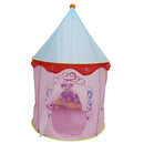 Folding Printed Mongolia Pop Up Playhouse Princess Castle Tent Ball Pit Kids Summer Camping Hiking Toy Pink