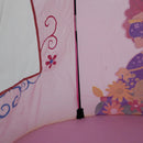 Folding Printed Mongolia Pop Up Playhouse Princess Castle Tent Ball Pit Kids Summer Camping Hiking Toy Pink