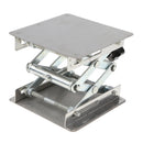 Stainless Steel Lift Platform Lab Jack Scissor Stand Platform 100*100*150mm