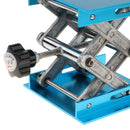 Laboratory Stand Table Scissor Lift laboratory Alumina Lab Jack 100x100mm Experiment Tool