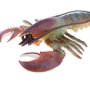 9 Inch Realistic Marine Animal Model Figurines Cyan Lobster Action Figure Toy for Kids, Science Educational Toy, Collection