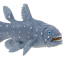 Realistic Marine Fish Model Figurines, 5 Inch Coelacanth Action Figure Toy for Kids, Science Educational Toy
