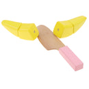8 Pieces of Cutting Toys Food Fruits Playset, Kids Pretend Play and Educational Learning Toy
