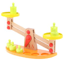 Wooden Balance Scale Weights Preschool Learning Toy Gift for Kids Children