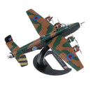 1/144 Alloy Diecast Warplane Model - British Handley Page Halifax B Mk III 1944 Bomber - WWII Airforce Aircraft Plane Model Kids Toy Soldier